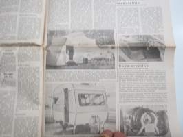 Moottoriviesti 1967 nr 7, Taunus 15 - Wartburg 1000 - Volvo 144 S kestotestiä, Anglia 1200 koeajo, Jawa 350 Automatic esittely, Matkamökki 350 asuntovaunu...