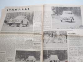 Moottoriviesti 1967 nr 7, Taunus 15 - Wartburg 1000 - Volvo 144 S kestotestiä, Anglia 1200 koeajo, Jawa 350 Automatic esittely, Matkamökki 350 asuntovaunu...