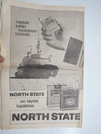 Moottoriviesti 1967 nr 1, Kaniskuva Monte Carlo 1. Aaltonen - Suomi, VW Variant testiä, Opel Kadett testiä, VW 1500 testiä, Volvo 144 S koeajo (3 sivua)...