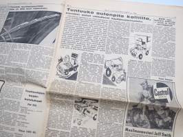 Moottoriviesti 1965 nr 7, Fiat 850 - Skoda 100 MB - Simca 1000 GL kestotestin loppuarvostelut, Abarth -mainos, Moskvitsh-autotehtaalla, Mikroautoharrastus osa III...