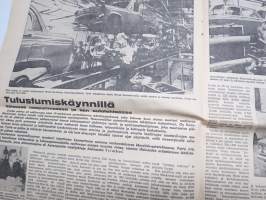 Moottoriviesti 1965 nr 7, Fiat 850 - Skoda 100 MB - Simca 1000 GL kestotestin loppuarvostelut, Abarth -mainos, Moskvitsh-autotehtaalla, Mikroautoharrastus osa III...