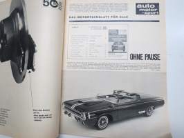 Auto motor und sport 1963 nr 25, Ford 12 M 50 PS, Volkswagen 1500, Finnische Kometa Spike, Porsche Carrera GTS, Austin Cooper Test, ym.