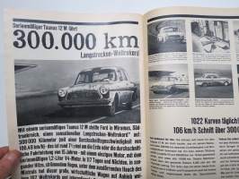 Auto motor und sport 1963 nr 25, Ford 12 M 50 PS, Volkswagen 1500, Finnische Kometa Spike, Porsche Carrera GTS, Austin Cooper Test, ym.