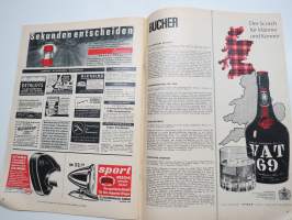 Auto motor und sport 1963 nr 25, Ford 12 M 50 PS, Volkswagen 1500, Finnische Kometa Spike, Porsche Carrera GTS, Austin Cooper Test, ym.