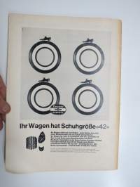 Auto motor und sport 1963 nr 25, Ford 12 M 50 PS, Volkswagen 1500, Finnische Kometa Spike, Porsche Carrera GTS, Austin Cooper Test, ym.