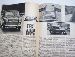 Auto motor und sport 1963 nr 25, Ford 12 M 50 PS, Volkswagen 1500, Finnische Kometa Spike, Porsche Carrera GTS, Austin Cooper Test, ym.