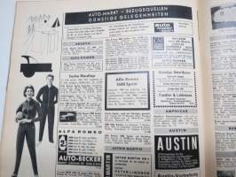 Auto motor und sport 1963 nr 25, Ford 12 M 50 PS, Volkswagen 1500, Finnische Kometa Spike, Porsche Carrera GTS, Austin Cooper Test, ym.