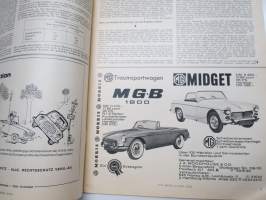 Auto motor und sport 1963 nr 23, Fiat 1500 L, Test Porsche 356C + SC, Die Briten in kommen, Triumph 2000, ym.