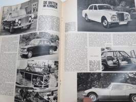 Auto motor und sport 1963 nr 23, Fiat 1500 L, Test Porsche 356C + SC, Die Briten in kommen, Triumph 2000, ym.