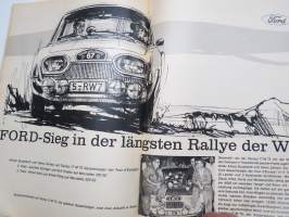 Auto motor und sport 1963 nr 23, Fiat 1500 L, Test Porsche 356C + SC, Die Briten in kommen, Triumph 2000, ym.