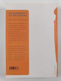 Argumentti ja kritiikki : lukemisen, keskustelun ja vakuuttamisen taidot