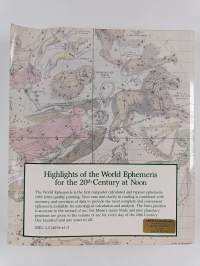 World Ephemeris For The 2Oth Century 1900 to 2000 at Noon