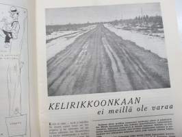 Moottori 1951 nr 4, Vanhan Kaartin maneesi autohalliksi, Koululaisliikenneohjaajia Lahteen, Ensikertalaisena Monte Carlossa, Henkilöautojen hinnat, ym.