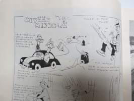 Moottori 1951 nr 4, Vanhan Kaartin maneesi autohalliksi, Koululaisliikenneohjaajia Lahteen, Ensikertalaisena Monte Carlossa, Henkilöautojen hinnat, ym.