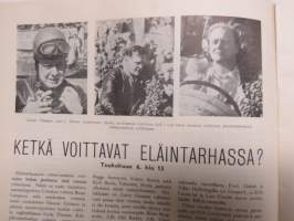 Moottori 1951 nr 4, Vanhan Kaartin maneesi autohalliksi, Koululaisliikenneohjaajia Lahteen, Ensikertalaisena Monte Carlossa, Henkilöautojen hinnat, ym.