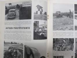 Moottori 1951 nr 4, Vanhan Kaartin maneesi autohalliksi, Koululaisliikenneohjaajia Lahteen, Ensikertalaisena Monte Carlossa, Henkilöautojen hinnat, ym.
