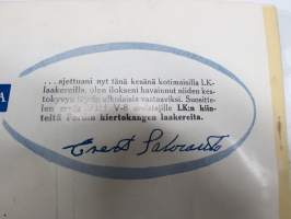 Moottori 1949 nr 11, AK 30-vuotias, Fiat 500 C, Auto USA:ssa, Nainen ohjauspyörässä, Turussa maamme ensimmäinen Speedway-rata, takakansi Evert Saloranta (Ford V8)
