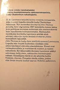 John Thomas ja Lady Jane : lady Chatterleyn rakastajan toinen versio