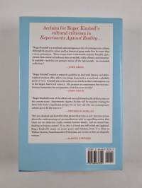 Experiments against reality : the fate of culture in the postmodern age