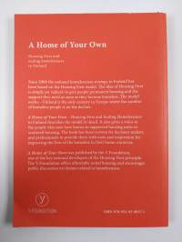 A home of your own : Housing First and ending homelessness in Finland