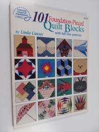 101 Foundation Pieced Quilted Block