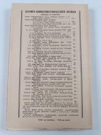 Suomen kirkkohistoriallisen seuran vuosikirja; Finska kyrkohistoriska samfundets årsskrift, 22 - 1932
