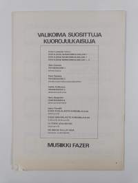 Ilovirsi matkalla taivaaseen - Konsta Jylhän ja Wiljami Niittykosken hengellisiä sävellyksiä sekakuorolle