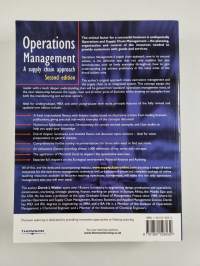 Operations  management : a supply chain approach