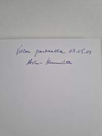 Junan tuoma (signeerattu, tekijän omiste)