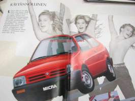 Nissan Micra -myyntiesite