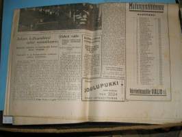 aamulehti sunnuntai joulukuun  22.pnä 1940