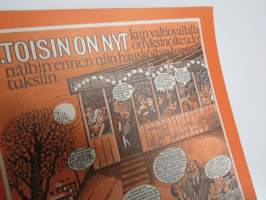 Jallu 1967 nr 1, Suomalainen Anna Beirutissa, Vaimolla on kolme aviomiestä, Homoseksuaalisuudesta, Rock and Rinta -musiikki, Maailman tärkein huonekalu, MauMau-hipat