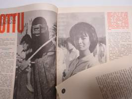 Jallu 1967 nr 2, Düsseldorfin tyttötalo, Kirottu sukupuoli muhamettilaisessa maailmassa - nainen/orja, Nikosian yön kevyt kaarti, Poppamies palauttaa miehisen kyvyn