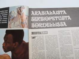 Jallu 1970 nr 3, Arabialaistaa seksiopetusta bordellissa, Alivuokralaisen seksikkäitä kokemuksia, Kisse eli Kristtina Niemelä Kokkolasta, Rodoksen miesrakastajat, ym