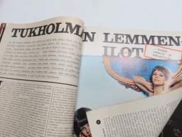 Jallu 1970 nr 5, Roselawn - Indiana - alaston kaupunki,Huoltopoliisin arksitosta, Luolamiehen Seksibaari Dipolissa, Mustan meren taikayöt, Tukholman lemmenilot, ym.