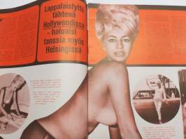 Jallu 1966 nr 8, Ruotsin lappalaistyttö tähtenä Hollywoodissa, Tom Neal, Saudiprinsessa Ferial, Egyptin napatanssijat, Anchorage Alaskassa, ym.