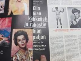 Jallu 1966 nr 8, Ruotsin lappalaistyttö tähtenä Hollywoodissa, Tom Neal, Saudiprinsessa Ferial, Egyptin napatanssijat, Anchorage Alaskassa, ym.