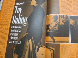 Jallu 1966 nr 8, Ruotsin lappalaistyttö tähtenä Hollywoodissa, Tom Neal, Saudiprinsessa Ferial, Egyptin napatanssijat, Anchorage Alaskassa, ym.