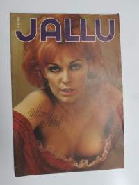 Jallu 1966 nr 7, Kansikuva Kim Novak, Ei ole helppoa Rivierallakaan, Kirje kesäleskelle, Marokkolaisessa haaremissa, Entinen natsipäämaja Tanskassa seksihotellina ym