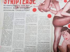 Jallu 1959 nr 11,  Kansikuva Seija Lampila, Monaco - Monte Carlo, Striptease - Rimpsuärsytys, Turku by Night - ravintolat ja "kuviot", Opettavaiset kirjat apuna, ym.