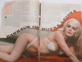 Jallu 1966 nr 4, Mies ja amtsonit, Seuranpitäjiä vuokrattavana, Helga Matura, Striptease kiinnostaa etenkin naisia, Engalannissa on 35 000 noitaa, Tumma perutar, ym.