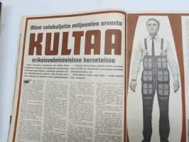 Jallu 1966 nr 4, Mies ja amtsonit, Seuranpitäjiä vuokrattavana, Helga Matura, Striptease kiinnostaa etenkin naisia, Engalannissa on 35 000 noitaa, Tumma perutar, ym.