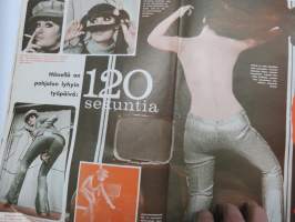 Jallu 1966 nr 4, Mies ja amtsonit, Seuranpitäjiä vuokrattavana, Helga Matura, Striptease kiinnostaa etenkin naisia, Engalannissa on 35 000 noitaa, Tumma perutar, ym.