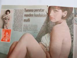 Jallu 1966 nr 4, Mies ja amtsonit, Seuranpitäjiä vuokrattavana, Helga Matura, Striptease kiinnostaa etenkin naisia, Engalannissa on 35 000 noitaa, Tumma perutar, ym.