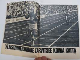 Hymy lehti 1967 nr 8, Kansikuva Elsi Koivisto, Leena Vermaa 8 vuotta TV-kuuluttajajan, Vekko Ennalan artikkeli insestitapauksesta Koskenkorvalla - Lasten isä on veli