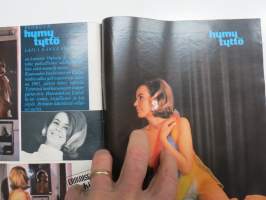Hymy lehti 1967 nr 8, Kansikuva Elsi Koivisto, Leena Vermaa 8 vuotta TV-kuuluttajajan, Vekko Ennalan artikkeli insestitapauksesta Koskenkorvalla - Lasten isä on veli