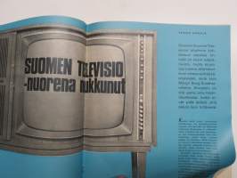 Hymy lehti 1967 nr 8, Kansikuva Elsi Koivisto, Leena Vermaa 8 vuotta TV-kuuluttajajan, Vekko Ennalan artikkeli insestitapauksesta Koskenkorvalla - Lasten isä on veli