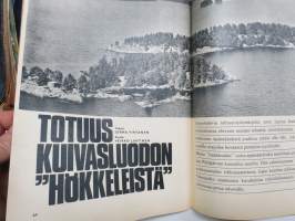 Hymy lehti 1967 nr 8, Kansikuva Elsi Koivisto, Leena Vermaa 8 vuotta TV-kuuluttajajan, Vekko Ennalan artikkeli insestitapauksesta Koskenkorvalla - Lasten isä on veli