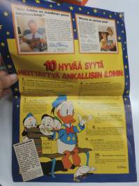 Uutis-Ankka - Ankkalinna Tammikuu 1990 - Aku Ankka-lehden mainosjulkaisu