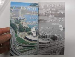 Helsinki - Helsingfors 1989 opaskartta + erillinen hakemisto / guidekarta / tourist map / plan de villa / stadtplan / plan goroda 1:20 000